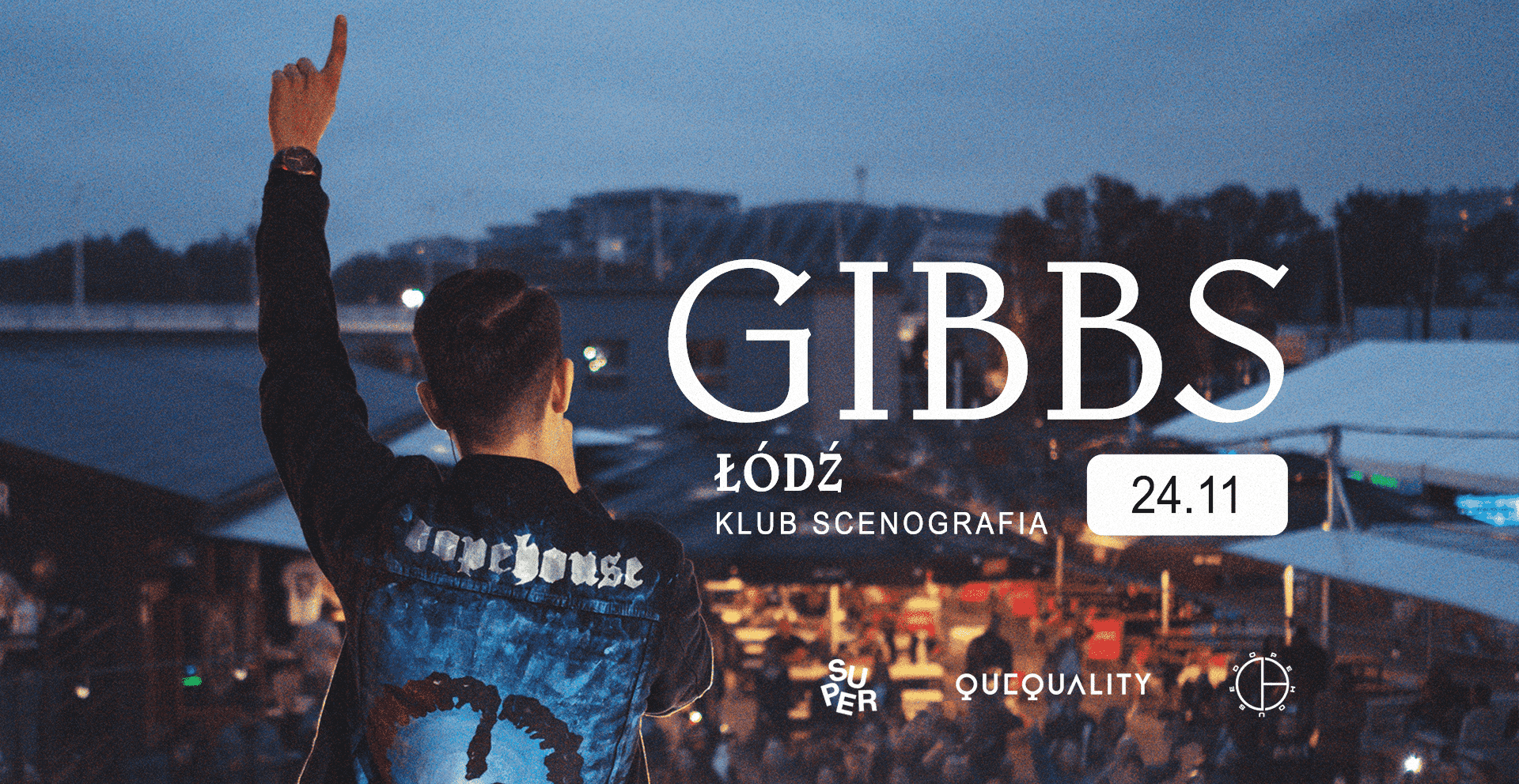SOLD OUT: GIBBS | ŁÓDŹ | SCENOGRAFIA 24.11.2022 bilety