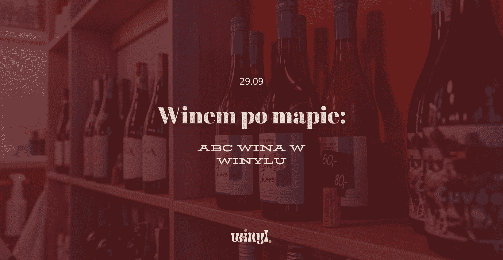 Winem po mapie: ABC wina w Winylu 29.09.2022 bilety